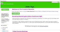 Desktop Screenshot of friendsofbeamish.co.uk